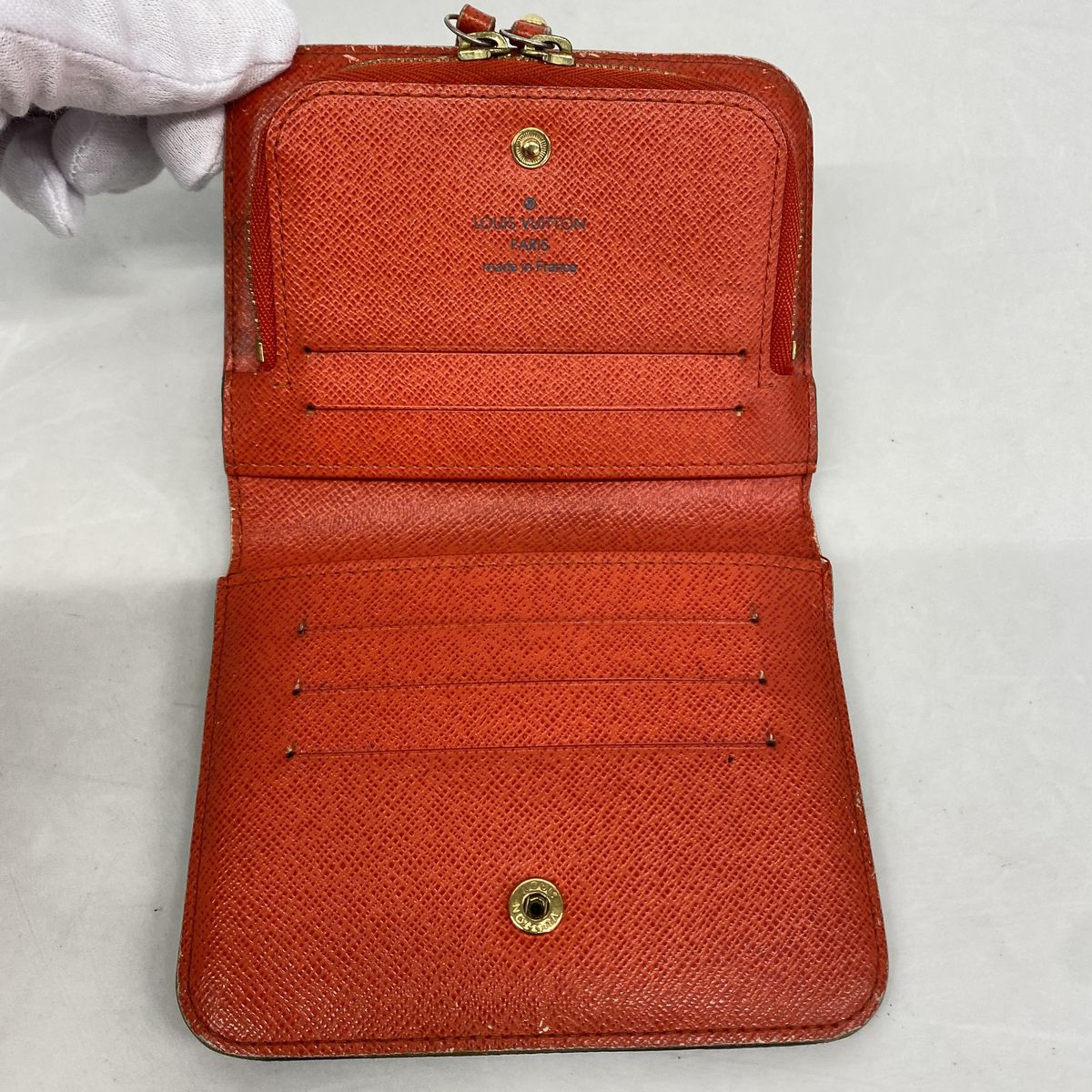 Louis Vuitton Wallet Monogram Portefeuille Monnaie Insolites Orange — view 3