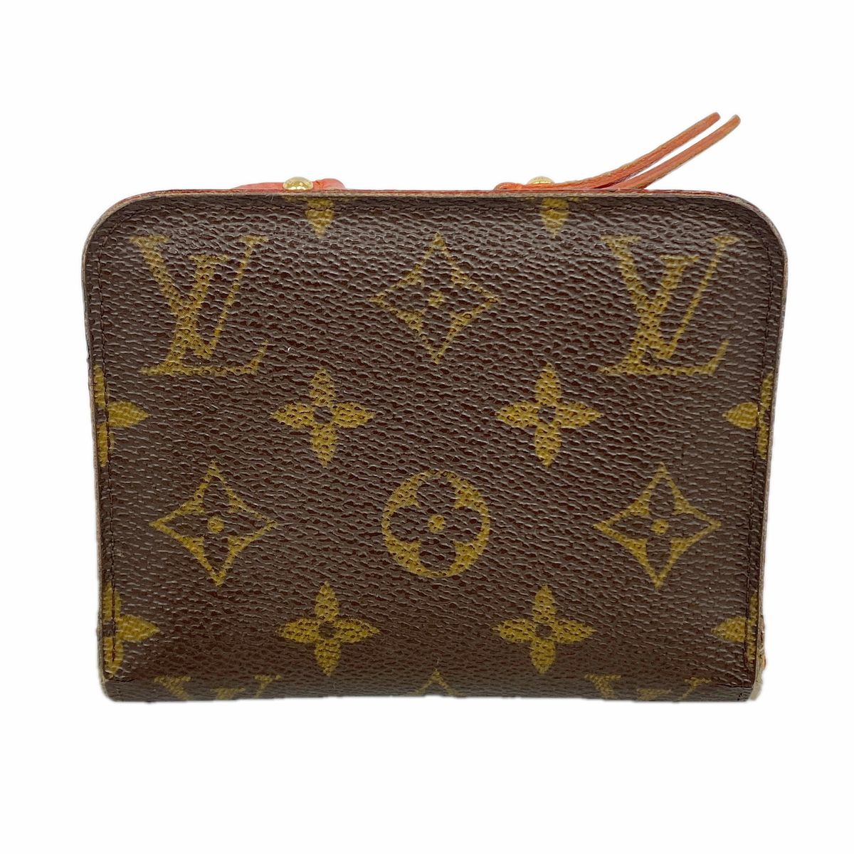 Louis Vuitton Wallet Monogram Portefeuille Monnaie Insolites Orange