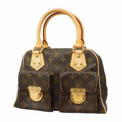 Louis Vuitton Handbag Monogram Manhattan PM Brown