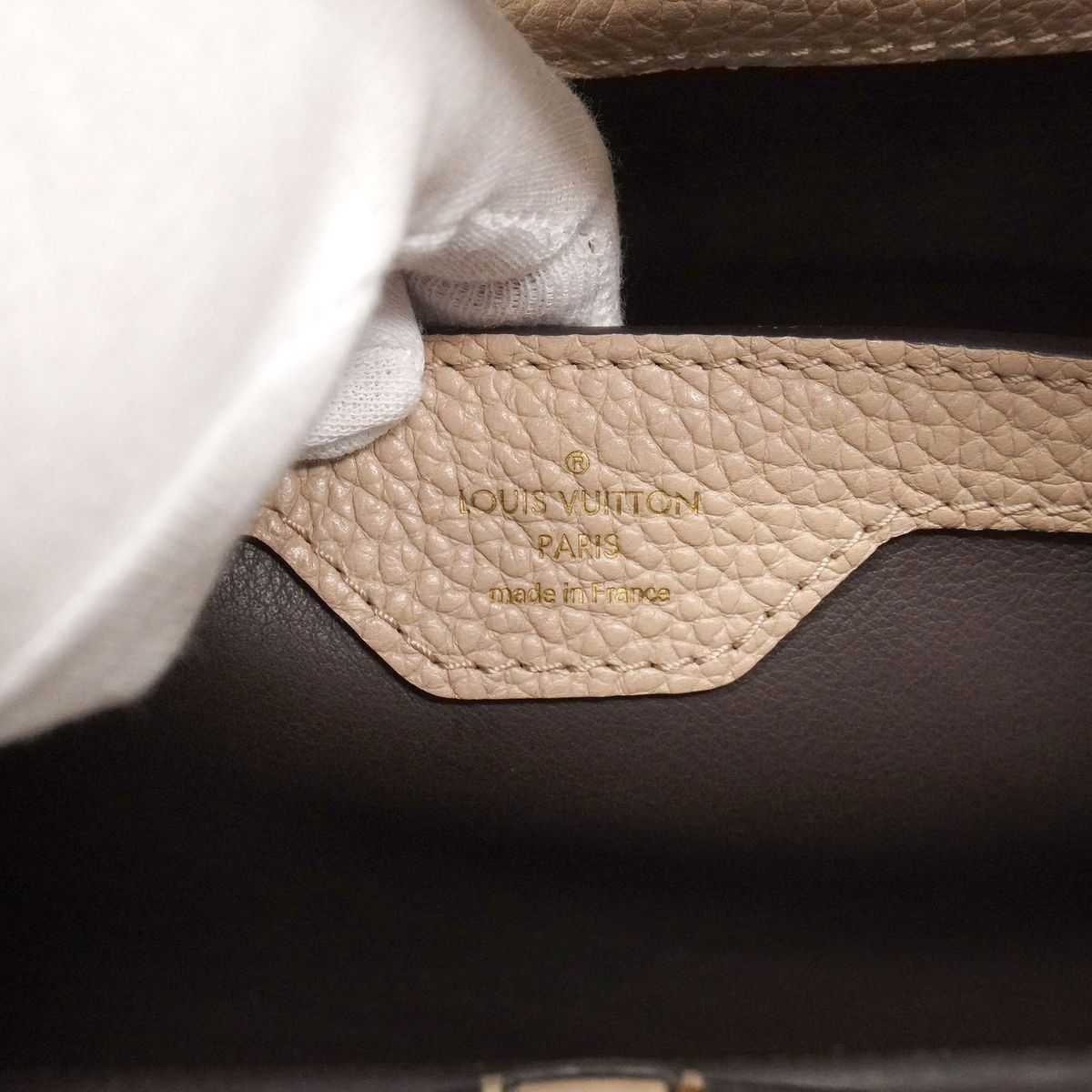Louis Vuitton Handbag Capucines BB Galet — view 5