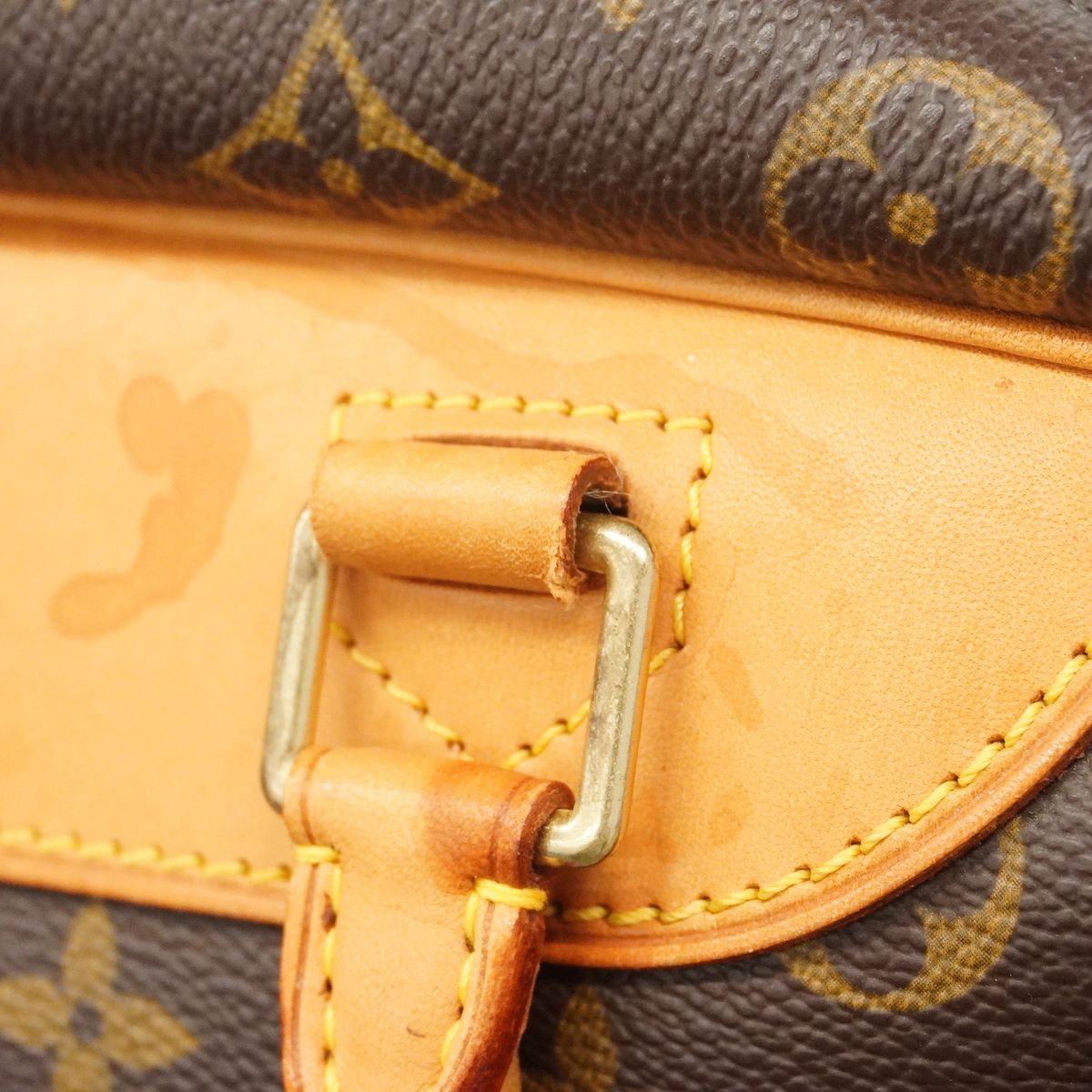 Louis Vuitton Handbag Monogram Deauville Brown — view 8