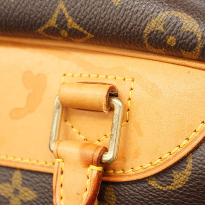 Louis Vuitton Handbag Monogram Deauville Brown — view 8