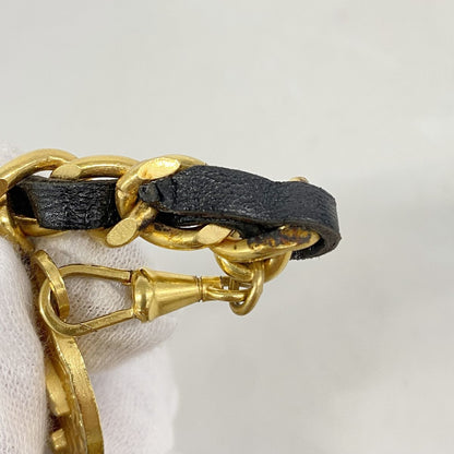 Chanel Belt Chain Black Gold — view 3