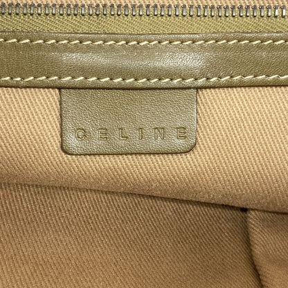 Celine Tote Bag C Macadam Canvas Khaki Silver — view 5