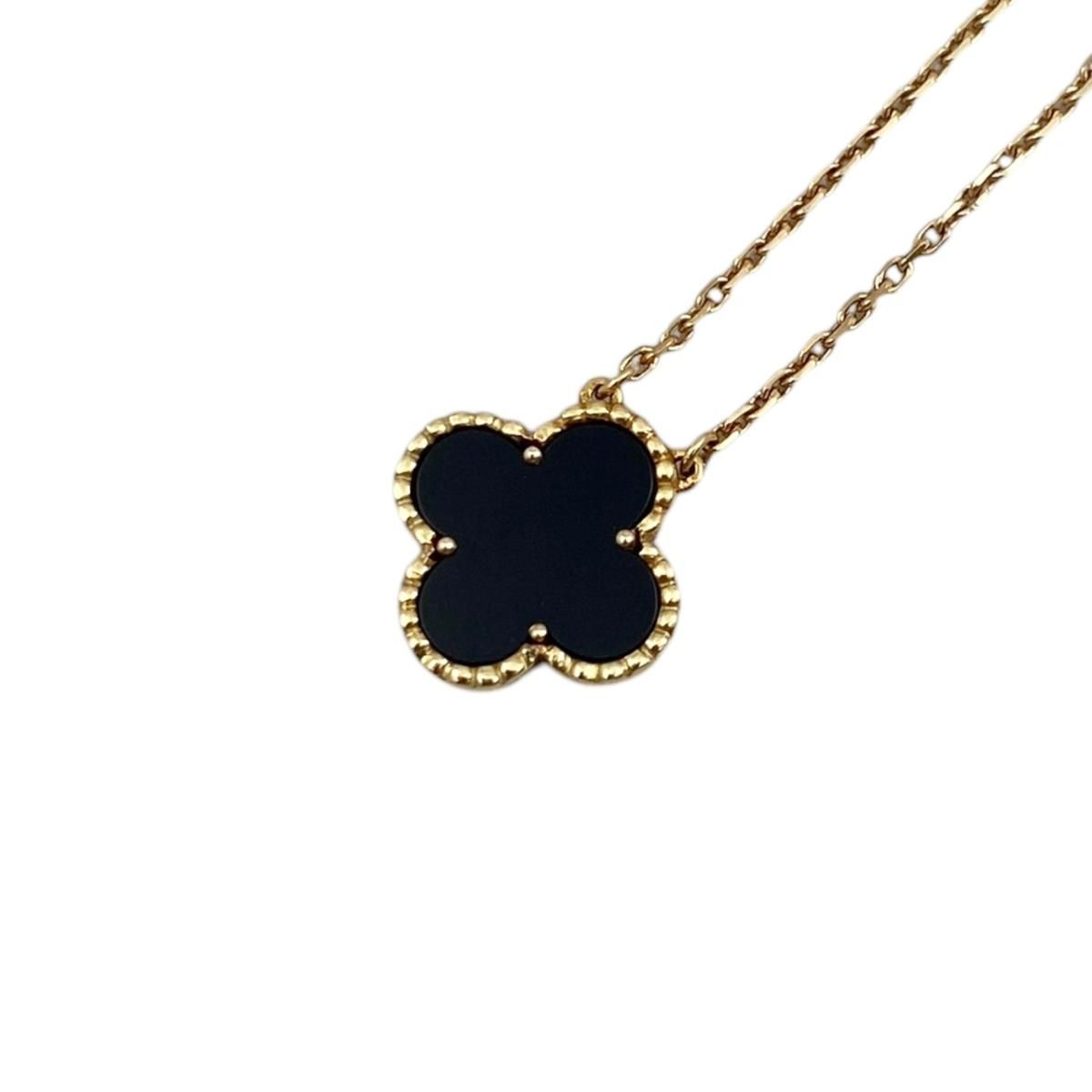 Van Cleef & Arpels Cleef&apels Necklace Vintage Alhambra Pendant Yellow Gold