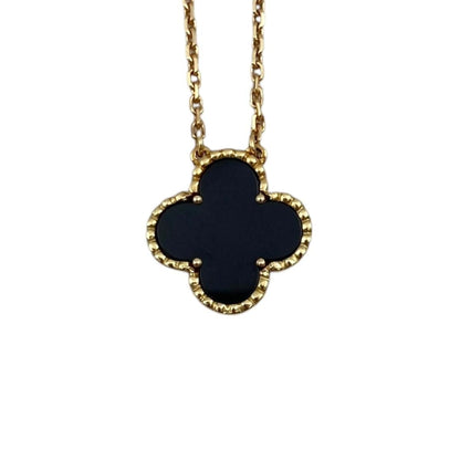 Van Cleef & Arpels Cleef&apels Necklace Vintage Alhambra Pendant Yellow Gold — view 3