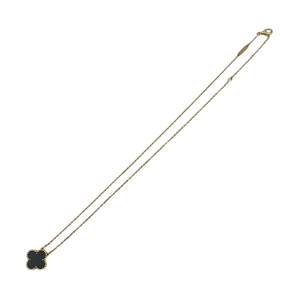 Van Cleef & Arpels Cleef&apels Necklace Vintage Alhambra Pendant Yellow Gold — view 6