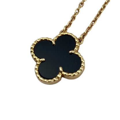 Van Cleef & Arpels Cleef&apels Necklace Vintage Alhambra Pendant Yellow Gold — view 5