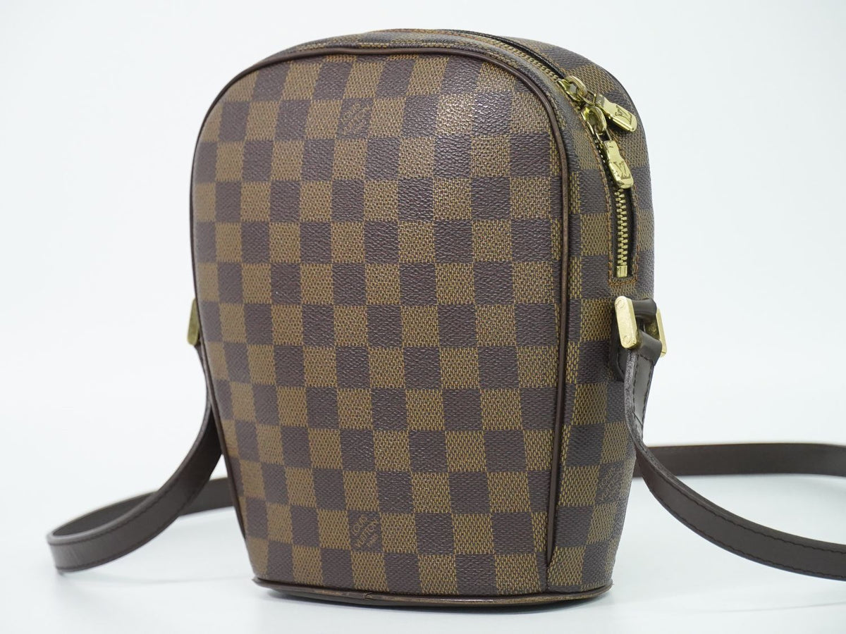 Louis Vuitton LV Ipanema PM Damier Ebene Shoulder Bag Pochette Brown — view 2