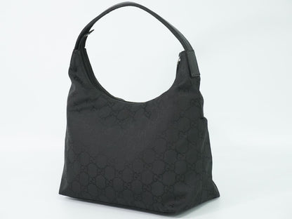 Gucci GG Nylon Shoulder Bag Black — view 2