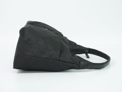 Gucci GG Nylon Shoulder Bag Black — view 4
