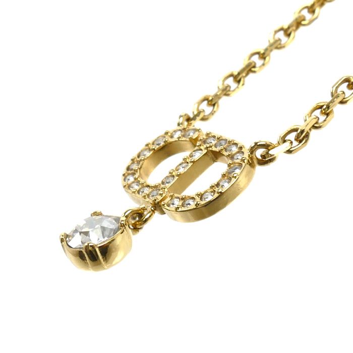 Dior Metal Petit CD Necklace — view 3