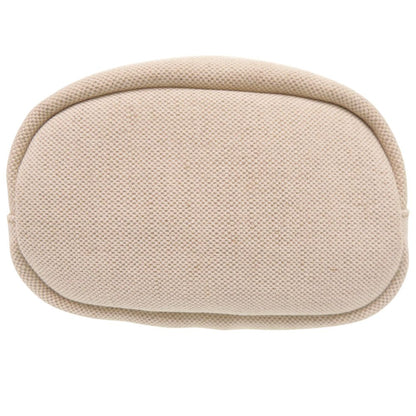 Prada Drawstring Canvas Beige Pink Pouch — view 5