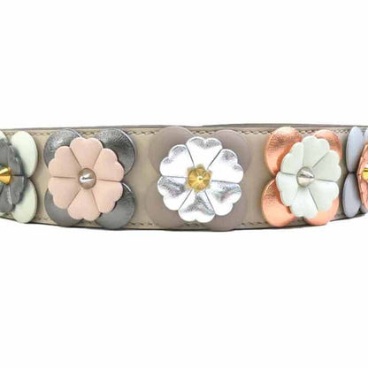 Fendi Shoulder Strap Bag Strap Beige — view 4