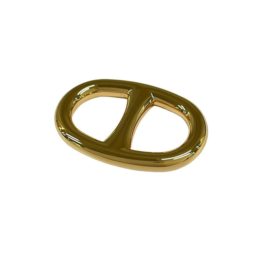 Hermes Scarf Ring Chaine D'ancre Gold
