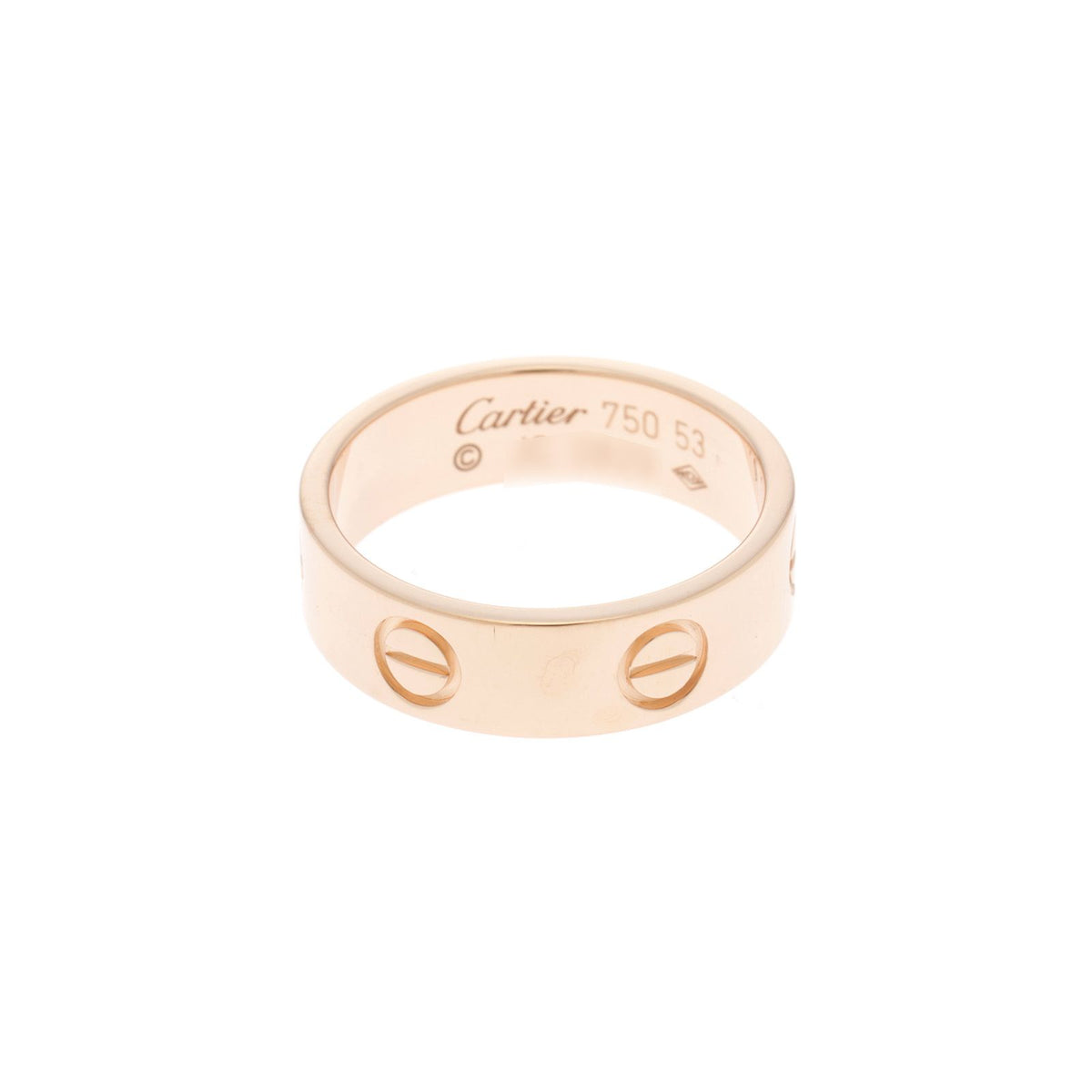 Cartier Love 53 Ring 18k Pink Gold