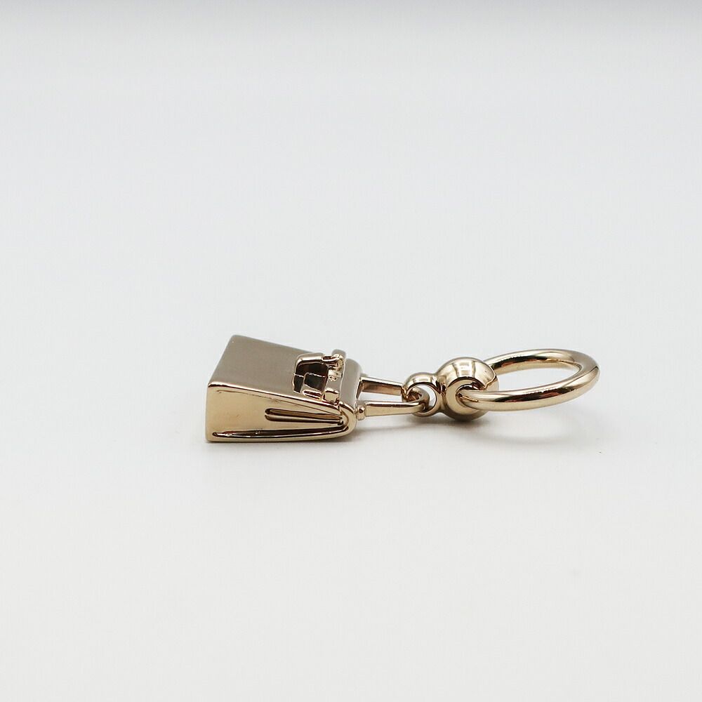 Hermes Scarf Ring Mini Kelly Gold — view 4