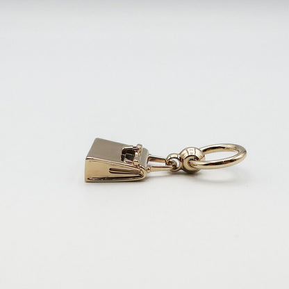 Hermes Scarf Ring Mini Kelly Gold — view 4