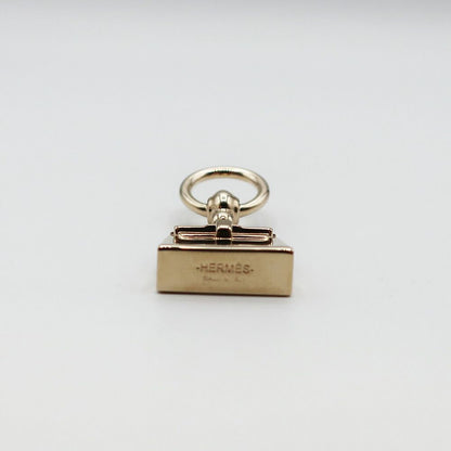 Hermes Scarf Ring Mini Kelly Gold — view 3