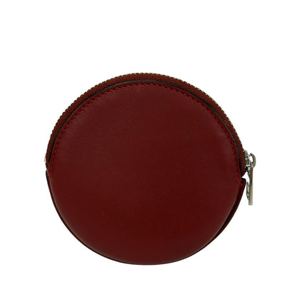 Loewe Coin Purse Bordeaux Leather — view 2