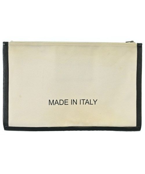 Celine Canvas Clutch White — view 2