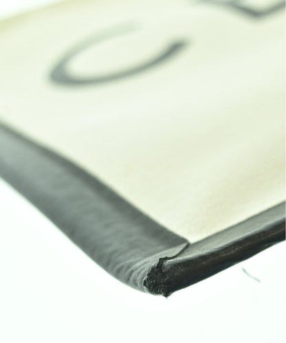 Celine Canvas Clutch White — view 8