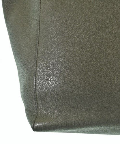 Celine Leather Tote Bag Khaki — view 6