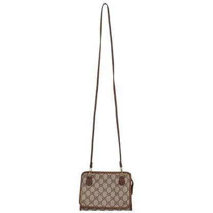 Gucci GG Supreme Leather Shoulder Bag — view 2