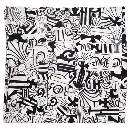 Chrome Hearts CH Scarf Multi Element Silk