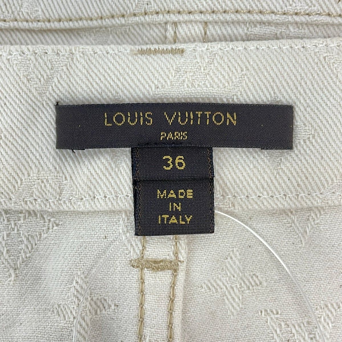 Louis Vuitton Skirt S Ivory White 36 — view 3