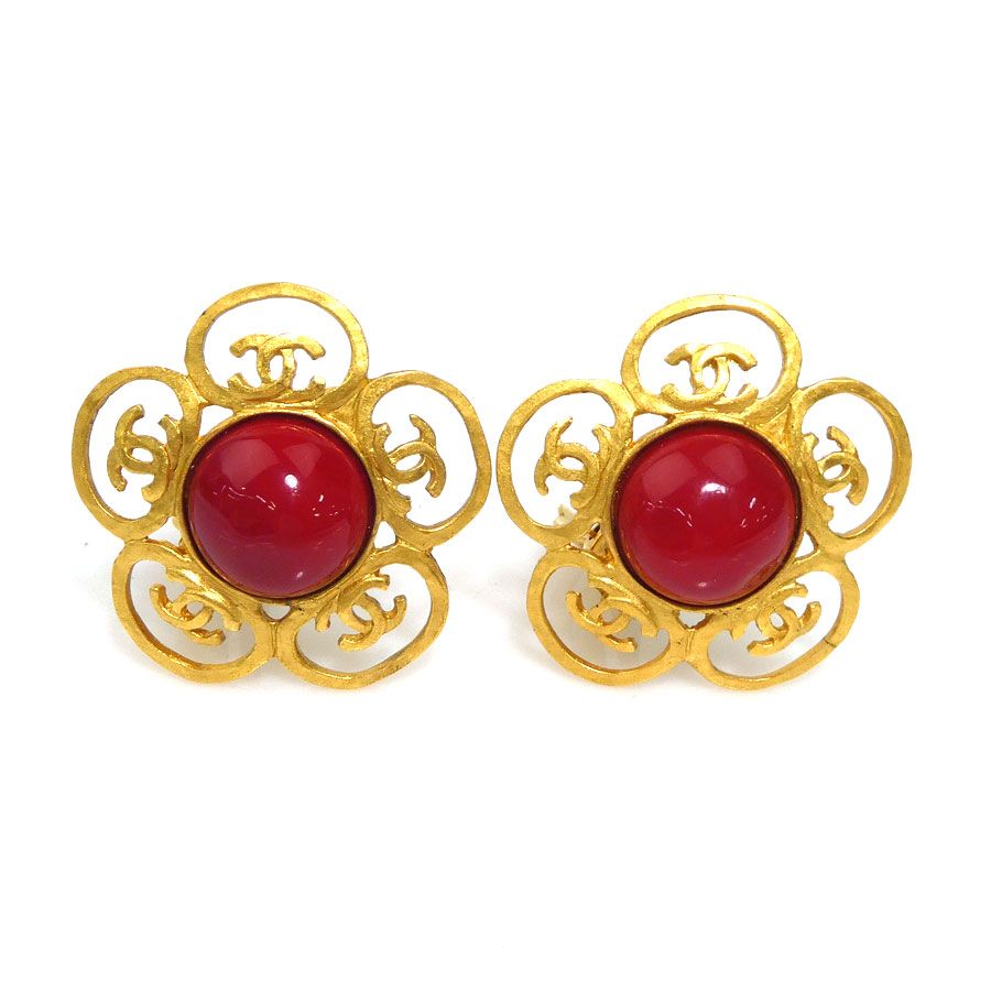 Chanel Earrings CC Logo