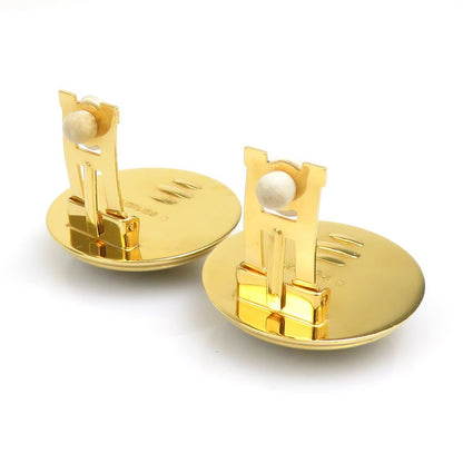 Hermes Earrings Cloisonne Gold — view 7