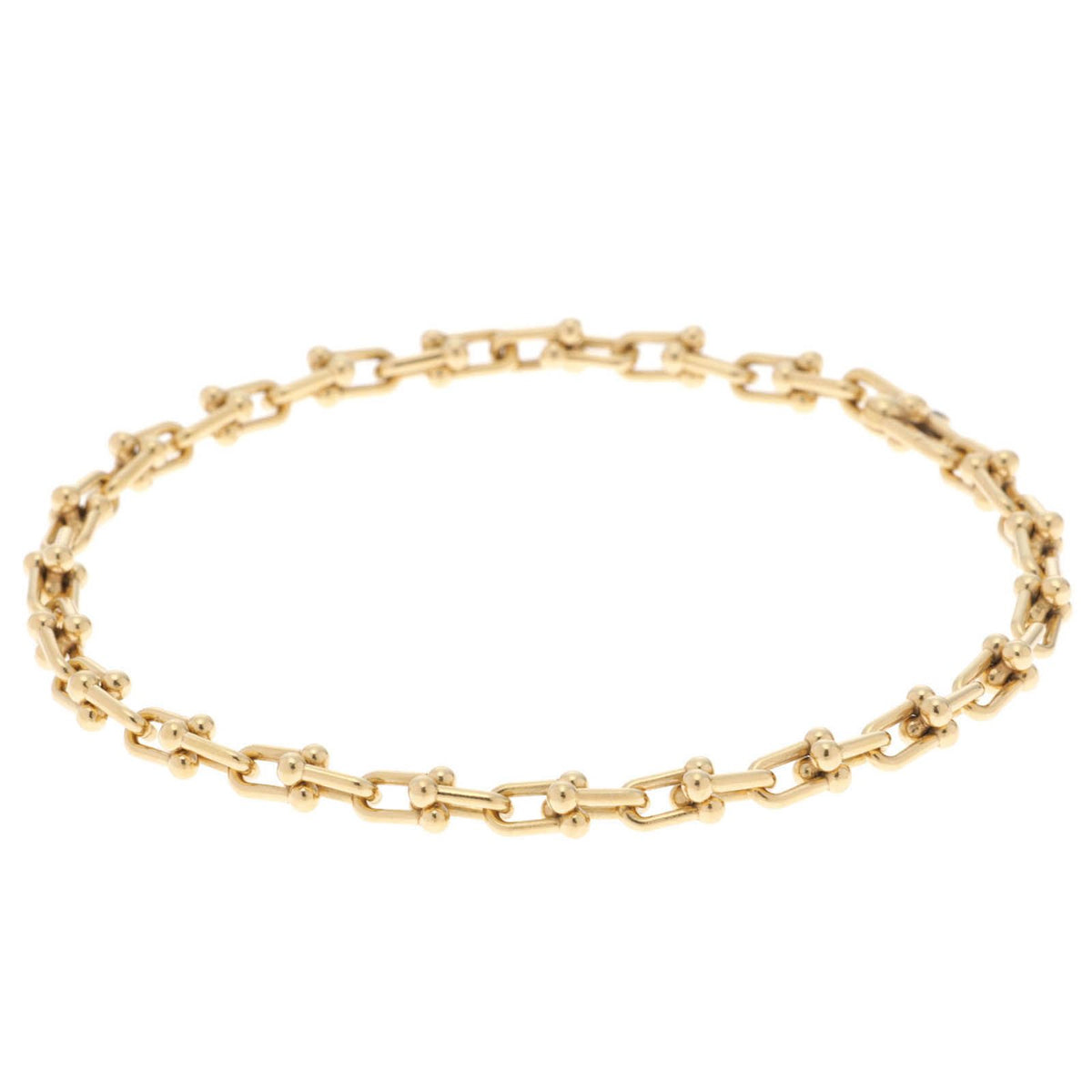 Tiffany & Co HardWear Microlink Bracelet 18k Yellow Gold