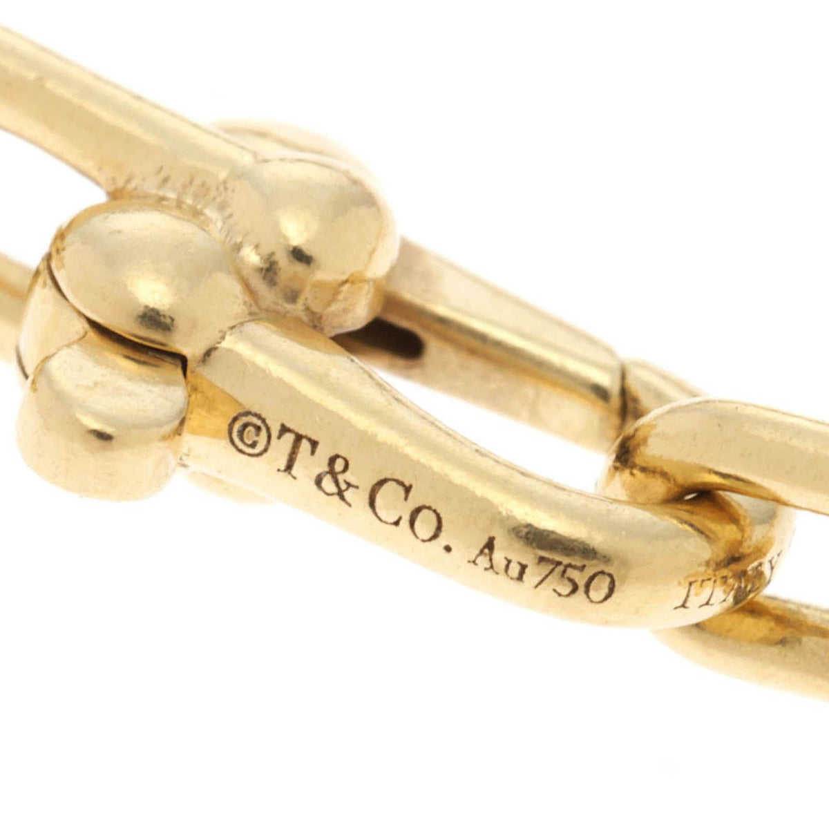 Tiffany & Co HardWear Microlink Bracelet 18k Yellow Gold — view 5