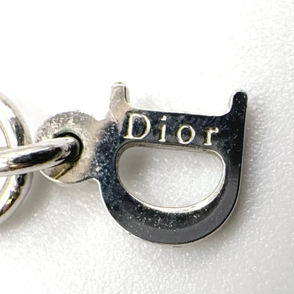 Dior Logo Metal Silver Necklace — view 5