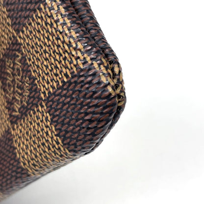 Louis Vuitton Pochette Cles Coin Purse Damier Brown — view 3