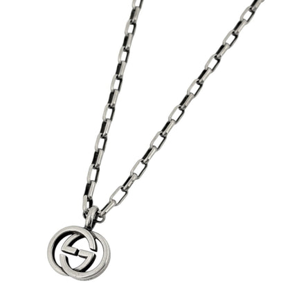 Gucci Necklace Interlocking G 925 Sterling Silver
