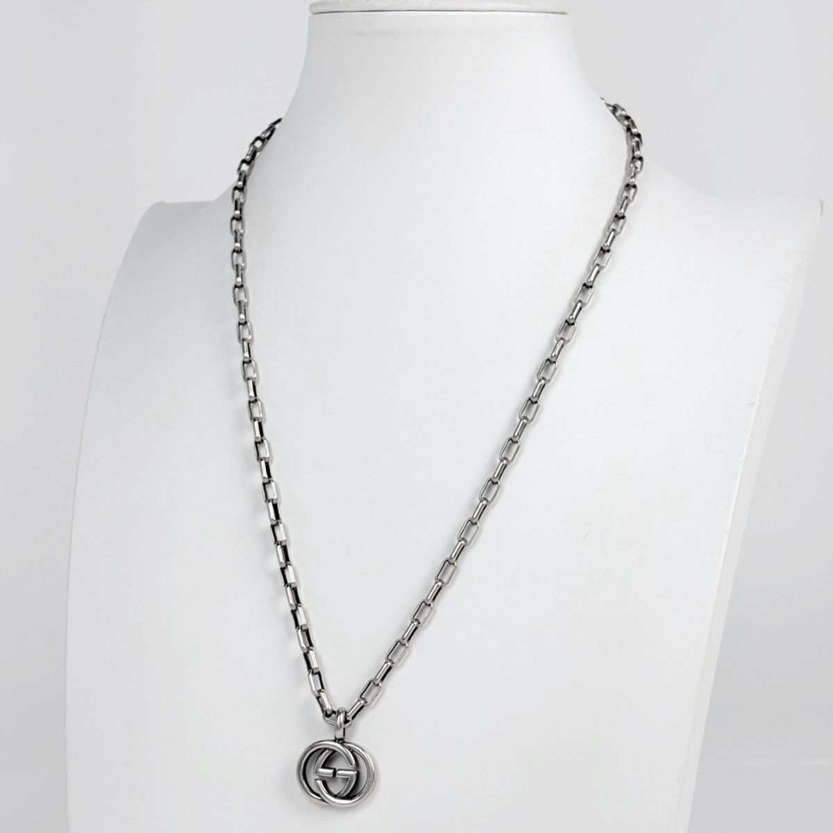 Gucci Necklace Interlocking G 925 Sterling Silver — view 4