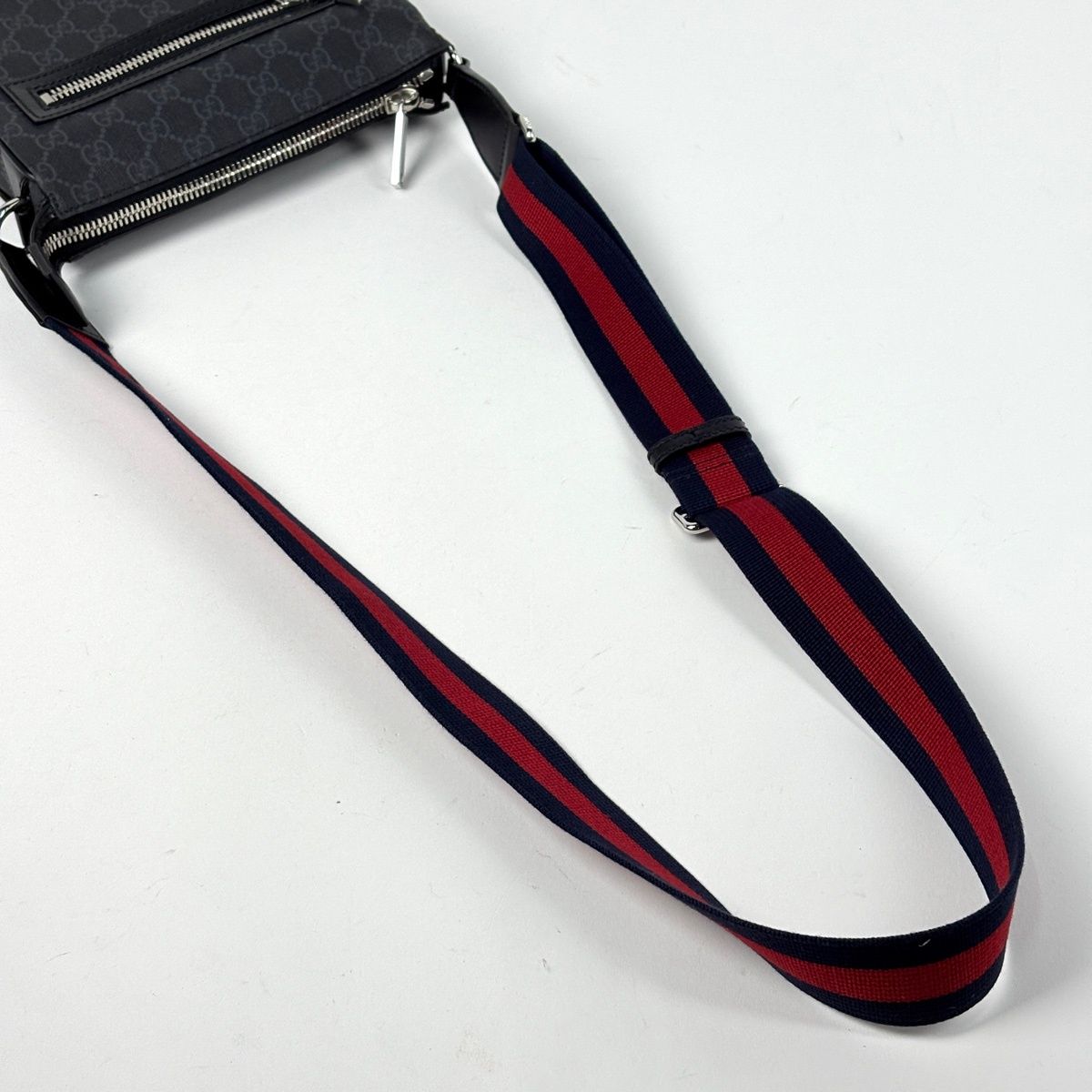 Gucci Shoulder Bag GG Pattern Supreme Black — view 6