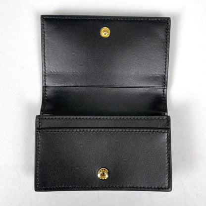 Prada Card Case Leather Nero — view 7