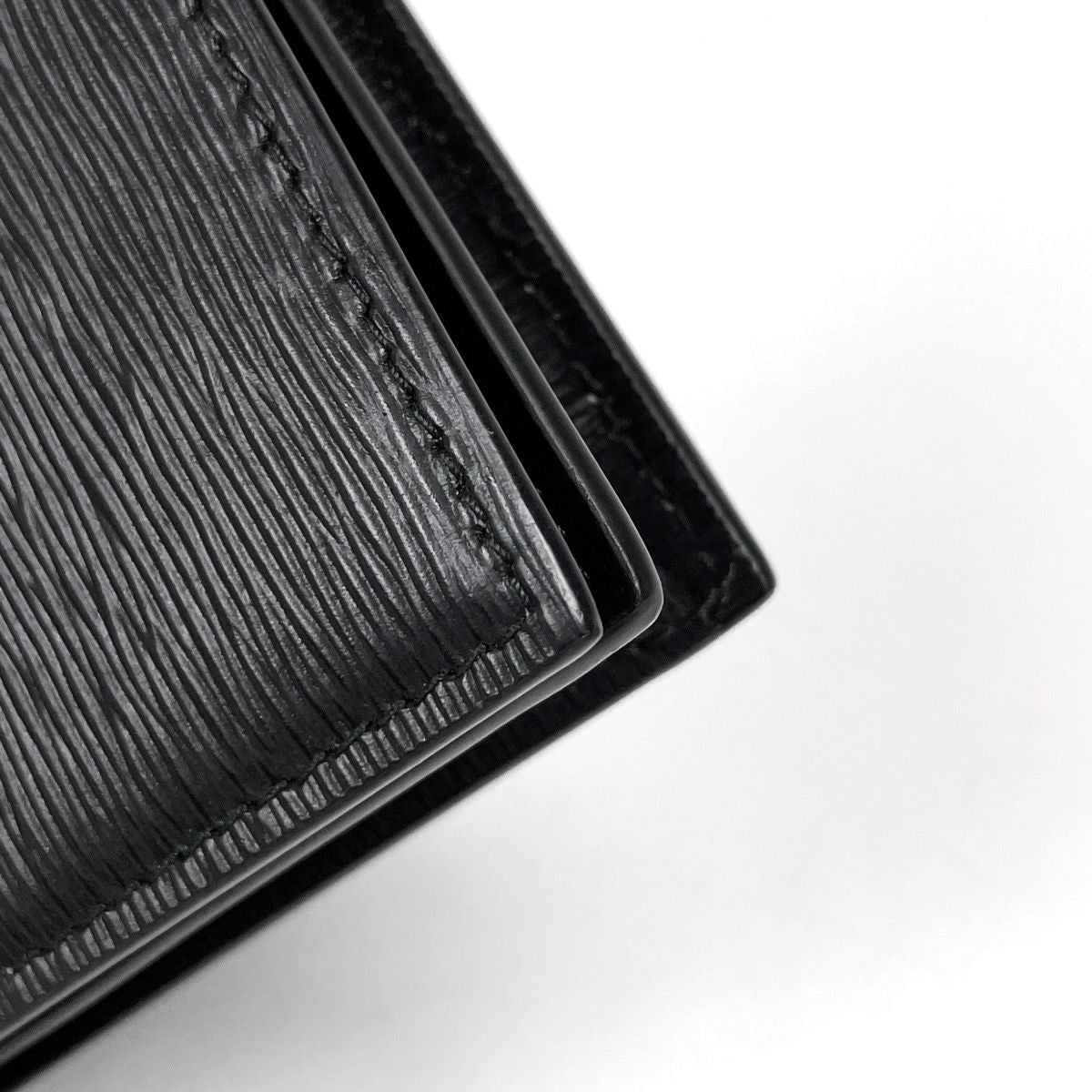 Prada Card Case Leather Nero — view 3