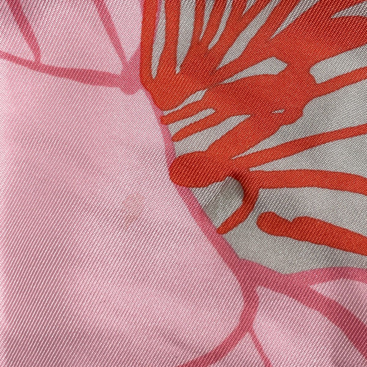 Dior Scarf Flower Silk Yellow Multicolor — view 4