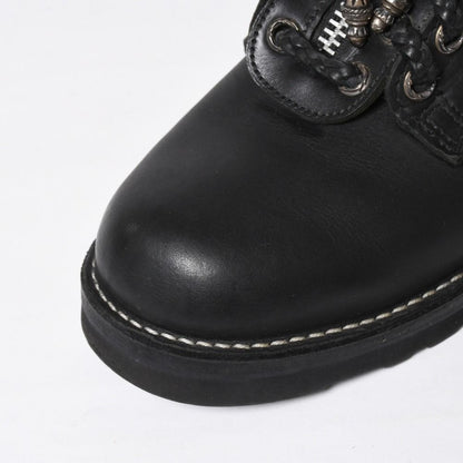 Chrome Hearts Wesco Fireman Center Zip Boots Black — view 5