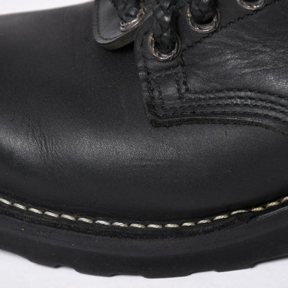 Chrome Hearts Wesco Fireman Center Zip Boots Black — view 7
