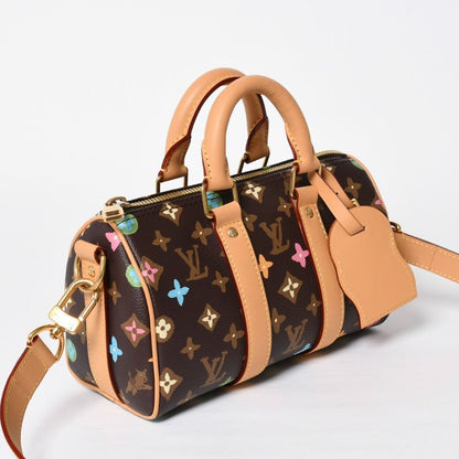Louis Vuitton Tyler the Creator Keepall Bandouliere 25 Monogram Craggy Handbag — view 4