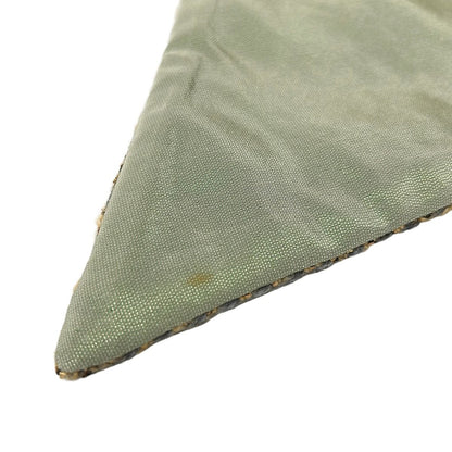 Chanel Scarf Beige Dark Gray Wool — view 7