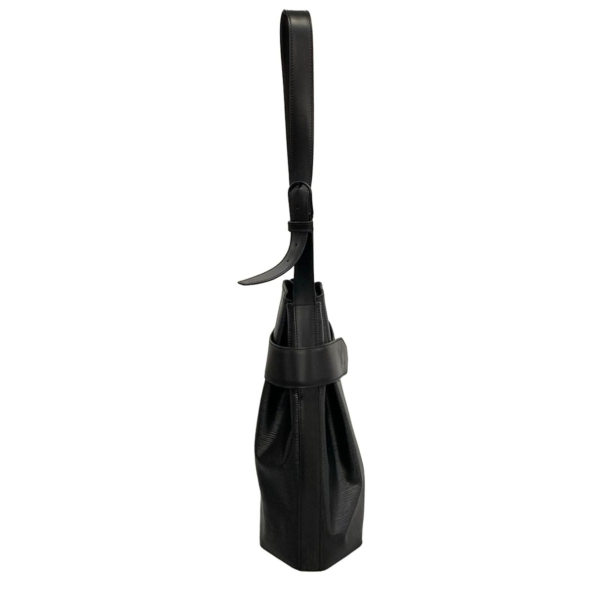 Louis Vuitton Shoulder Bag Epi Sac D'epaule Noir Leather — view 2