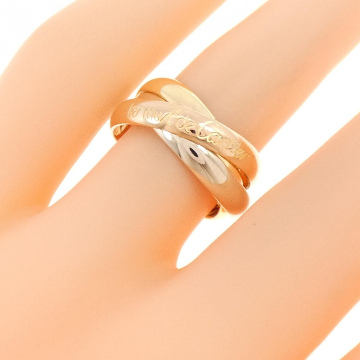 Cartier Vintage Trinity Ring — view 4