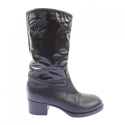 Chanel Ankle Boots Black