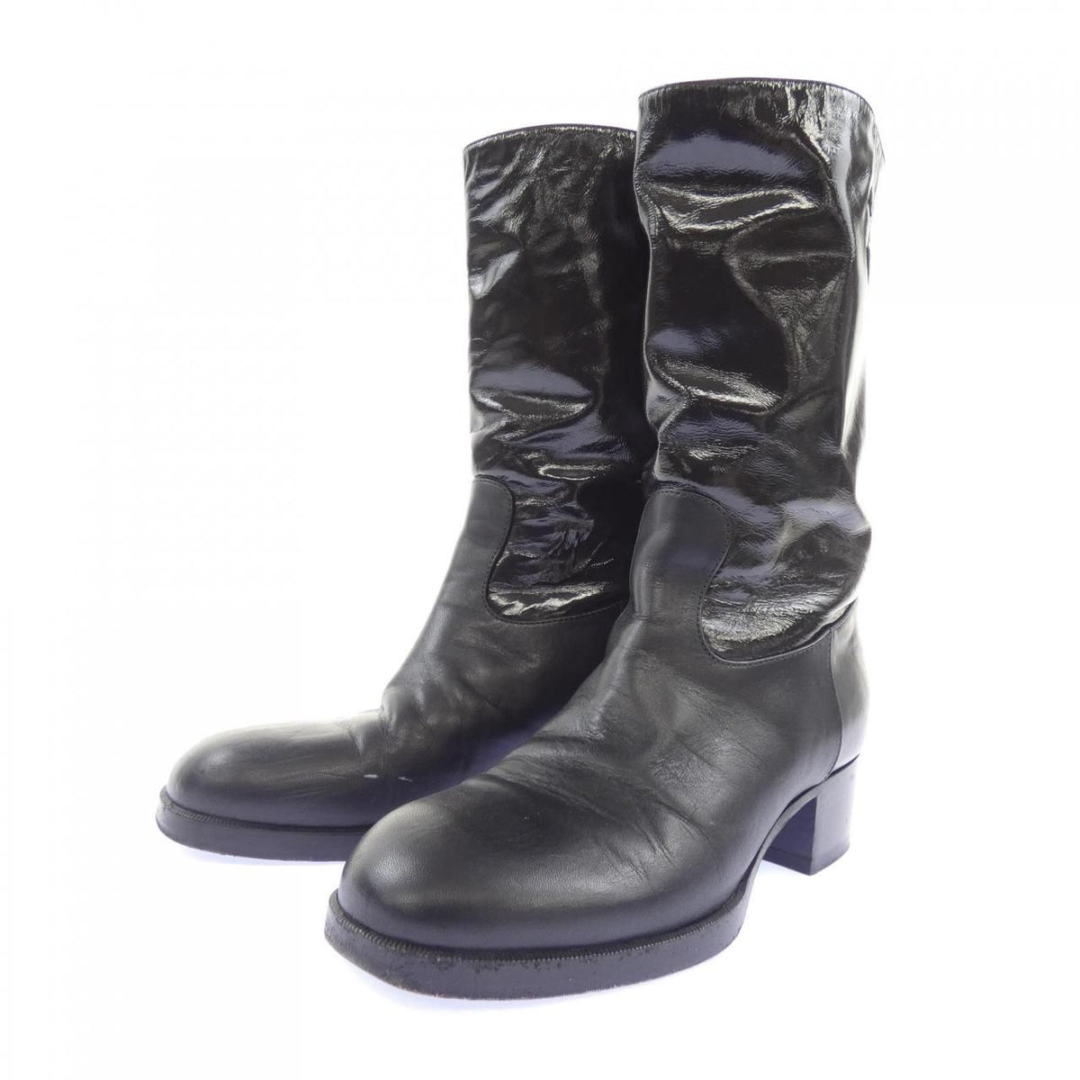 Chanel Ankle Boots Black — view 3